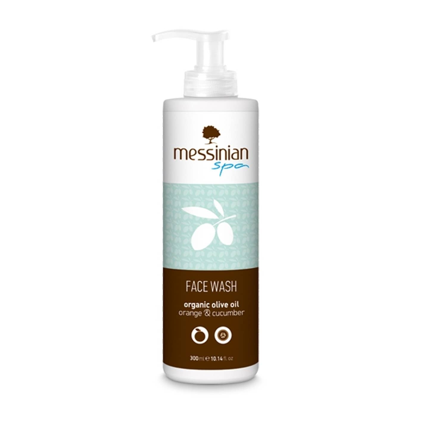 Limpiador facial de naranja y pepino Messinian Spa