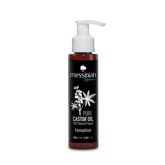 Aceite puro de ricino 100 % natural Messinian Spa