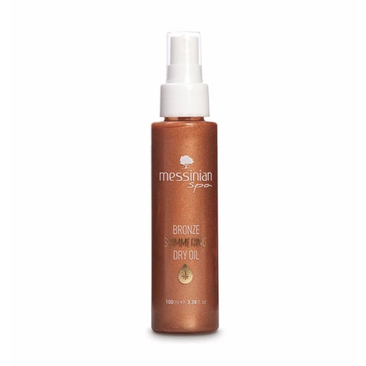 Aceite Seco Corporal Bronceador con Efecto Brillante Messinian Spa